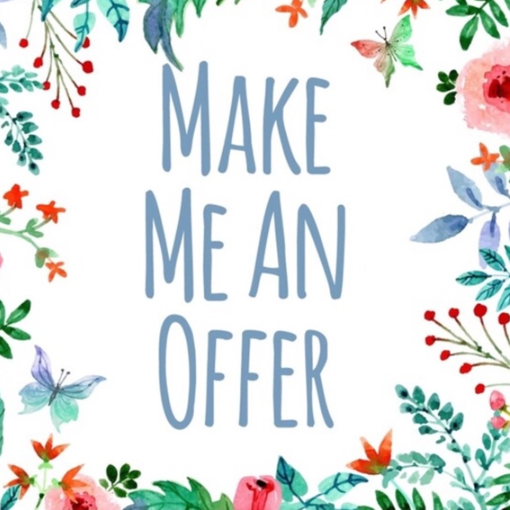 See something you love? Make me an offer! ☀️🌸